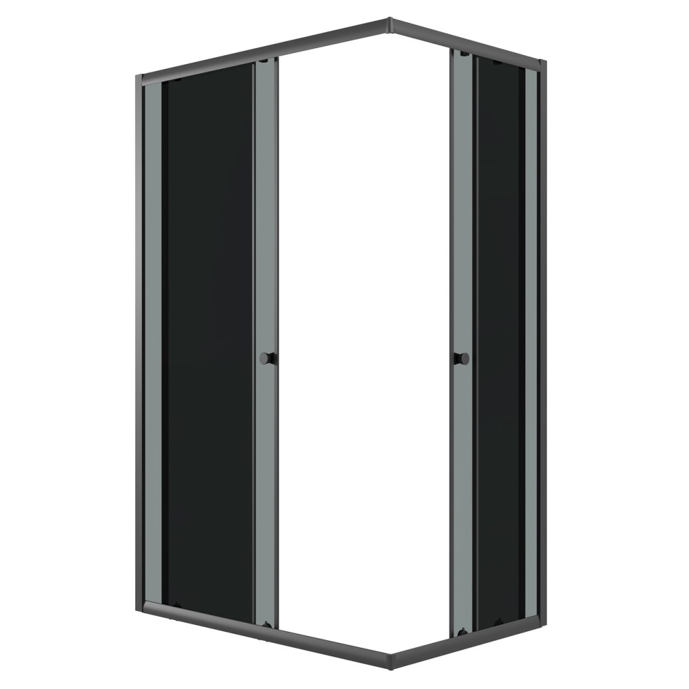 Душевой уголок Niagara Eco 98х78 Черный / Тонированное NG-1018-14QT Душевой уголок Niagara Eco 98х78 Черный / Тонированное NG-1018-14QT — изображение 2