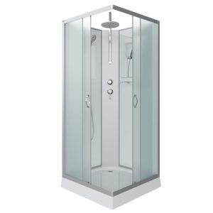 Душевая кабина Niagara Classic 90х90 Хром / Матовое NG-1101-14BKT