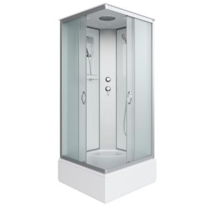 Душевая кабина Niagara Classic 90х90 Хром / Матовое NG-1108-14