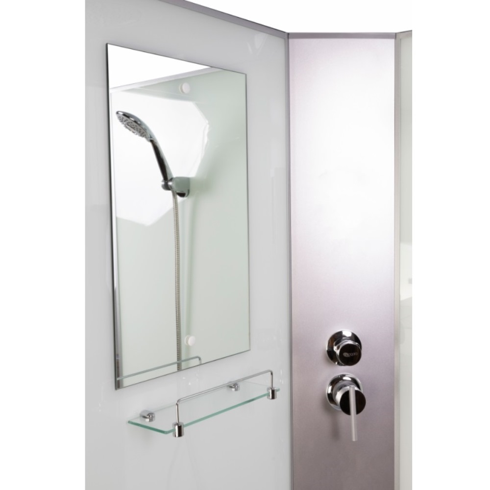 Душевая кабина Niagara Classic 90х90 Хром / Матовое NG-1108-14BK Душевая кабина Niagara Classic 90х90 Хром / Матовое NG-1108-14BK — изображение 3