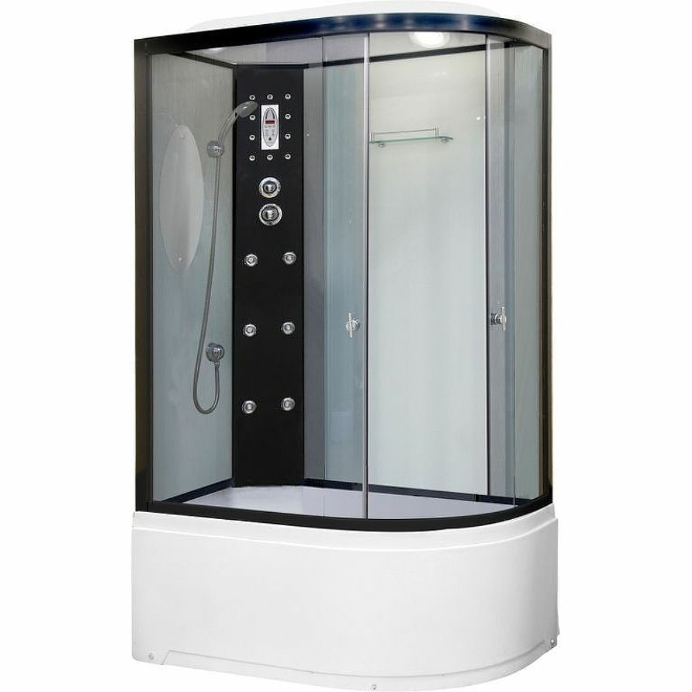 Душевая кабина Niagara Ultra 120х80 левая Черный / Тонированное NG-1910-01L Душевая кабина Niagara Ultra 120х80 левая Черный / Тонированное NG-1910-01L