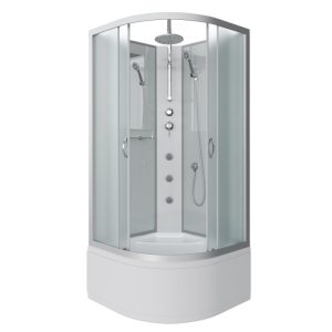 Душевая кабина Niagara Classic 90х90 Хром / Матовое NG-2308-14BKTG