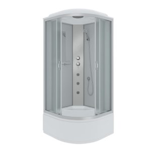 Душевая кабина Niagara Classic 100х100 Хром / Матовое NG-2309-14G