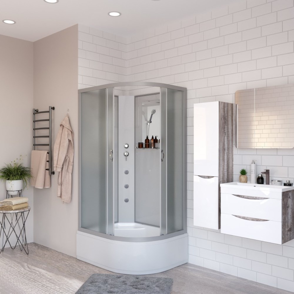 Душевая кабина Niagara Classic 120х80 левая Хром / Матовое NG-2310-14LBKG Душевая кабина Niagara Classic 120х80 левая Хром / Матовое NG-2310-14LBKG — изображение 2