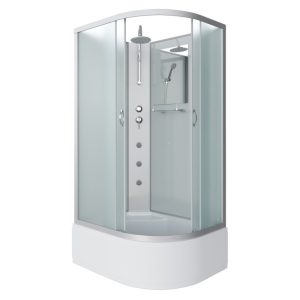 Душевая кабина Niagara Classic 120х80 левая Хром / Матовое NG-2310-14LBKTG Душевая кабина Niagara Classic 120х80 левая Хром / Матовое NG-2310-14LBKTG