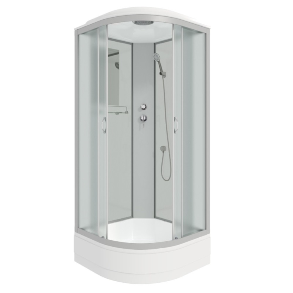 Душевая кабина Niagara Classic 90х90 Хром / Матовое NG-3301-14 Душевая кабина Niagara Classic 90х90 Хром / Матовое NG-3301-14