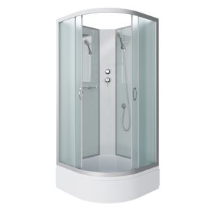 Душевая кабина Niagara Classic 90х90 Хром / Матовое NG-3301-14BK