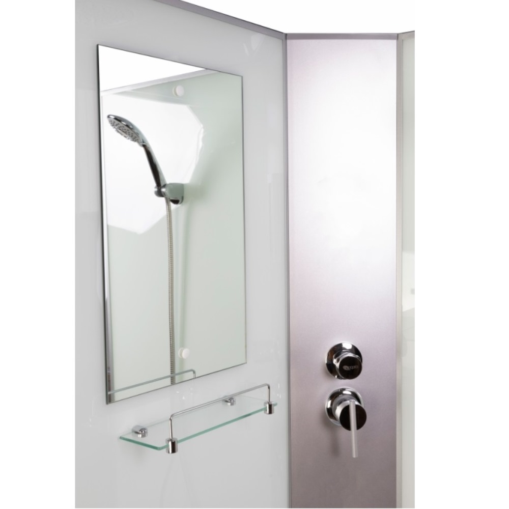 Душевая кабина Niagara Classic 100х80 Хром / Матовое NG-33084-14QBK Душевая кабина Niagara Classic 100х80 Хром / Матовое NG-33084-14QBK — изображение 3