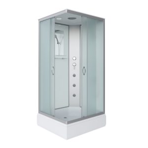 Душевая кабина Niagara Classic 100х80 Хром / Матовое NG-33084-14QG