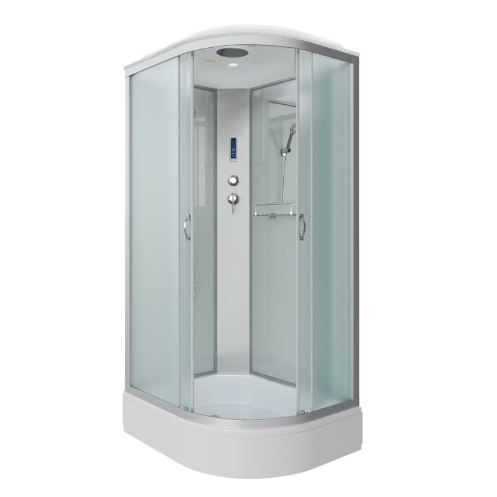 Душевая кабина Niagara Classic 100х90 левая Хром / Прозрачное NG-33094-14LP Душевая кабина Niagara Classic 100х90 левая Хром / Прозрачное NG-33094-14LP