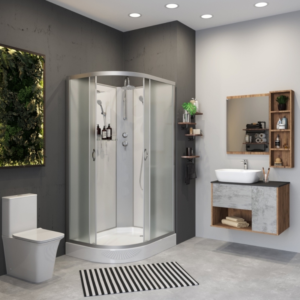 Душевая кабина Niagara Classic 120х80 правая Хром / Матовое NG-3312-14RBKT Душевая кабина Niagara Classic 120х80 правая Хром / Матовое NG-3312-14RBKT — изображение 2