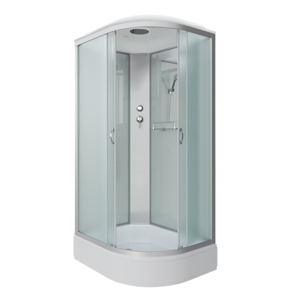 Душевая кабина Niagara Classic 110х80 левая Хром / Прозрачное NG-33184-14L Душевая кабина Niagara Classic 110х80 левая Хром / Прозрачное NG-33184-14L