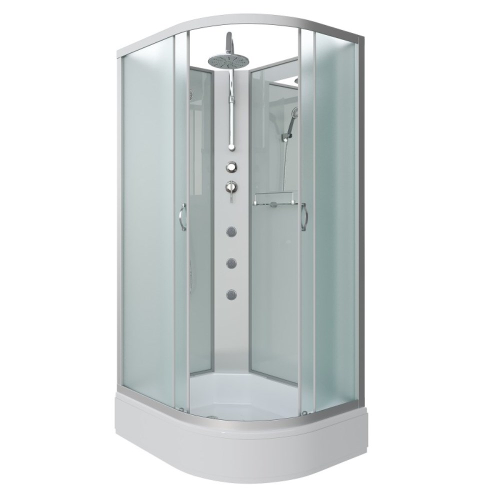 Душевая кабина Niagara Classic 110х90 левая Хром / Прозрачное NG-33194-14LBKTG Душевая кабина Niagara Classic 110х90 левая Хром / Прозрачное NG-33194-14LBKTG