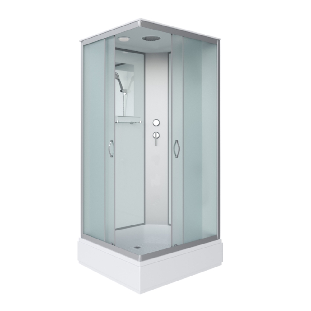 Душевая кабина Niagara Classic 90х80 Хром / Матовое NG-33984-14Q Душевая кабина Niagara Classic 90х80 Хром / Матовое NG-33984-14Q