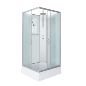 Душевая кабина Niagara Classic 90х80 Хром / Матовое NG-33984-14QBKT