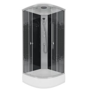 Душевая кабина Niagara Eco 90х90 Хром / С рисунком NG-3504-14