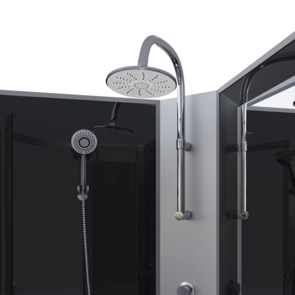 Душевая кабина Niagara Classic 120х80 левая Хром / Тонированное NG-3512-14LBKTG Душевая кабина Niagara Classic 120х80 левая Хром / Тонированное NG-3512-14LBKTG — изображение 3