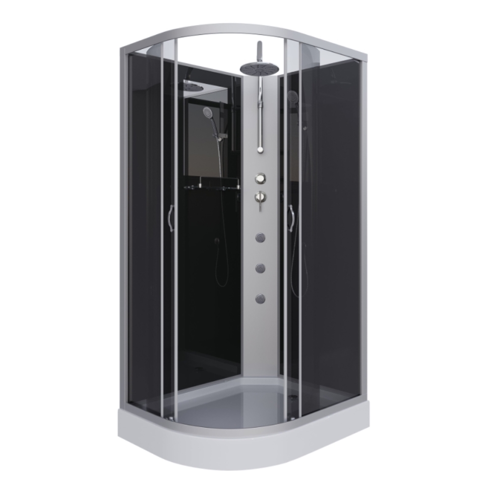 Душевая кабина Niagara Classic 120х80 правая Хром / Тонированное NG-3512-14RBKTG Душевая кабина Niagara Classic 120х80 правая Хром / Тонированное NG-3512-14RBKTG