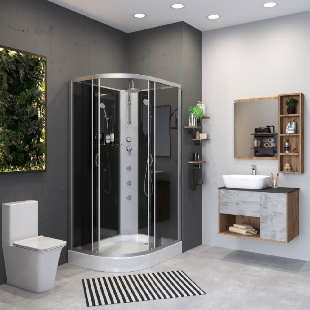 Душевая кабина Niagara Classic 120х80 правая Хром / Тонированное NG-3512-14RBKTG Душевая кабина Niagara Classic 120х80 правая Хром / Тонированное NG-3512-14RBKTG — изображение 2