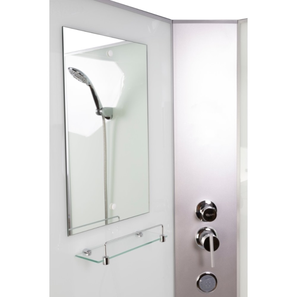 Душевая кабина Niagara Classic 100х80 Хром / Матовое NG-43085-14QBKG Душевая кабина Niagara Classic 100х80 Хром / Матовое NG-43085-14QBKG — изображение 3