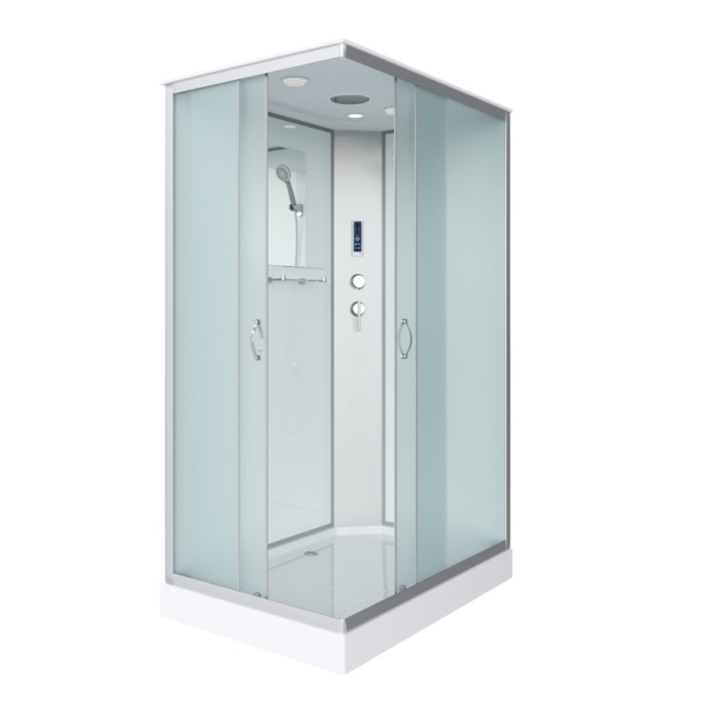 Душевая кабина Niagara Classic 110х80 Хром / Матовое NG-43185-14QP Душевая кабина Niagara Classic 110х80 Хром / Матовое NG-43185-14QP