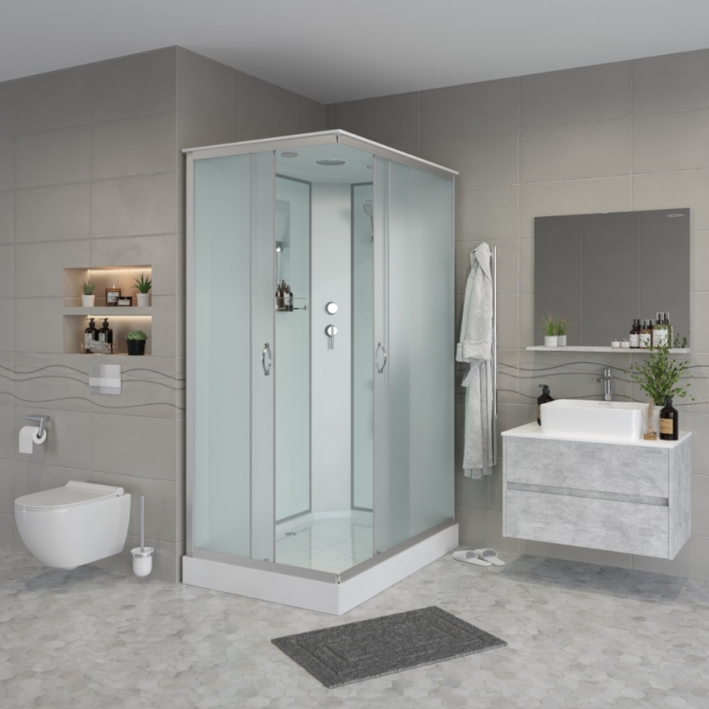 Душевая кабина Niagara Classic 90х70 Хром / Матовое NG-43975-14Q Душевая кабина Niagara Classic 90х70 Хром / Матовое NG-43975-14Q — изображение 2