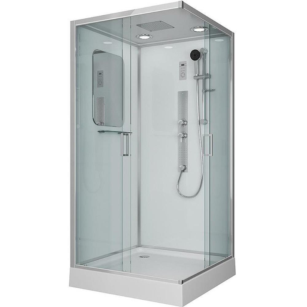 Душевая кабина Niagara Premium 90х90 Хром / Прозрачное NG-6001-01GQ Душевая кабина Niagara Premium 90х90 Хром / Прозрачное NG-6001-01GQ