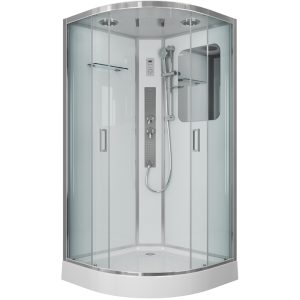 Душевая кабина Niagara Premium 100х100 Хром / Прозрачное NG-6002-01G Душевая кабина Niagara Premium 100х100 Хром / Прозрачное NG-6002-01G