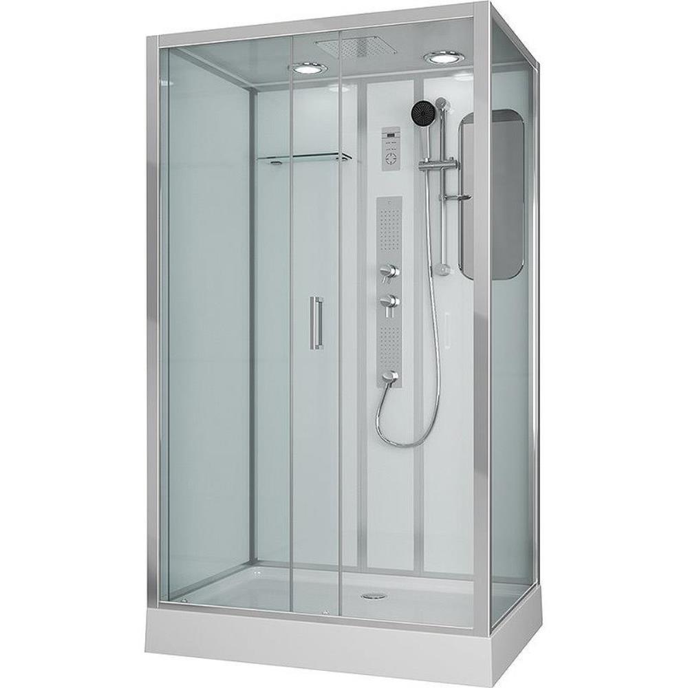 Душевая кабина Niagara Premium 120х80 левая Хром / Прозрачное NG-6012-01GQL Душевая кабина Niagara Premium 120х80 левая Хром / Прозрачное NG-6012-01GQL