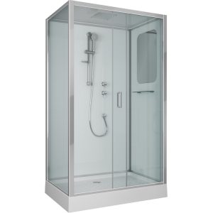 Душевая кабина Niagara Premium 120х80 правая Хром / Прозрачное NG-6012-01QR Душевая кабина Niagara Premium 120х80 правая Хром / Прозрачное NG-6012-01QR