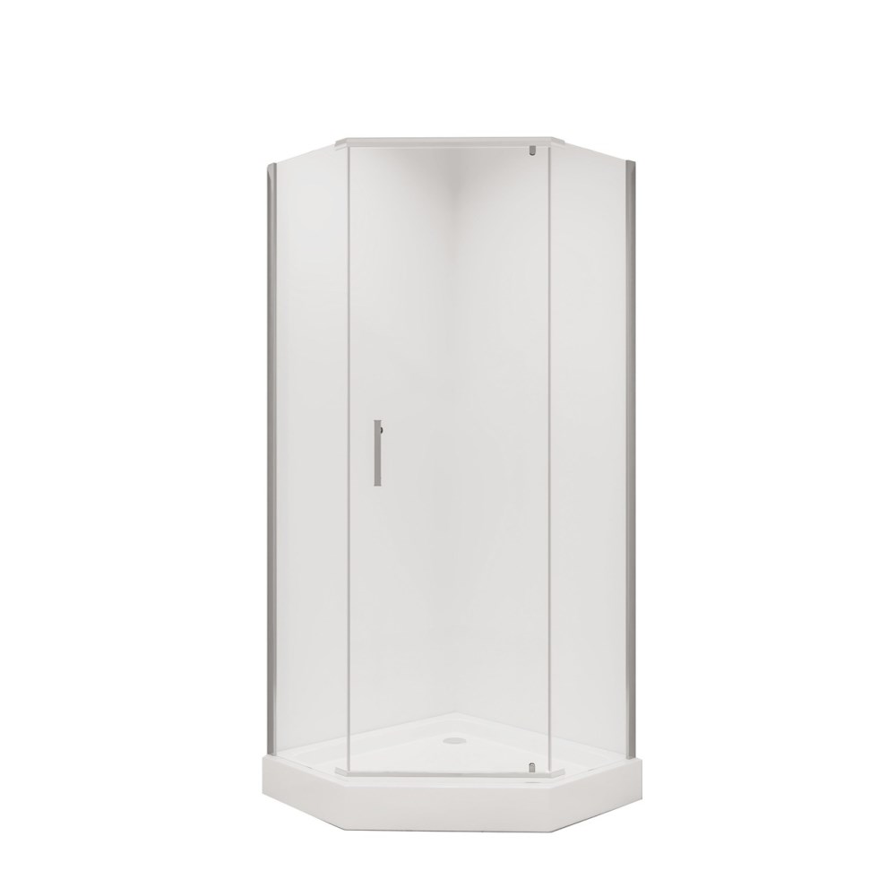 Душевой уголок Niagara Nova 100х100 Хром / Прозрачное NG-6634-08 Душевой уголок Niagara Nova 100х100 Хром / Прозрачное NG-6634-08