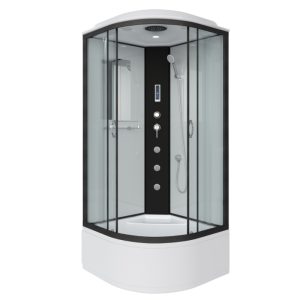 Душевая кабина Niagara Classic 90х90 Черный / Прозрачное NG-6708-14F