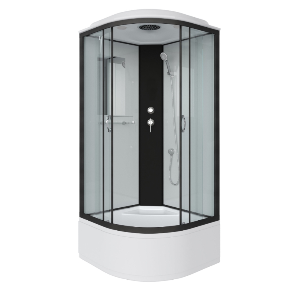 Душевая кабина Niagara Classic 100х100 Черный / Прозрачное NG-6709-14 Душевая кабина Niagara Classic 100х100 Черный / Прозрачное NG-6709-14