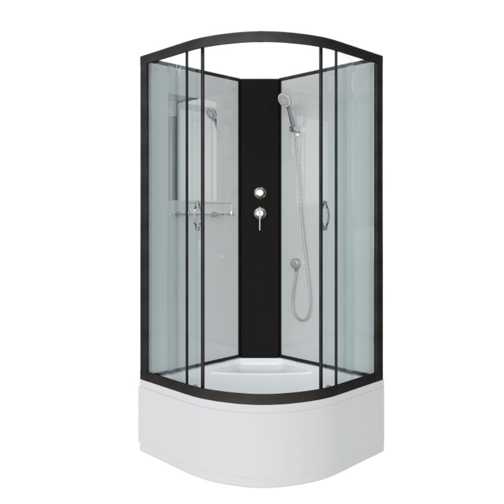 Душевая кабина Niagara Classic 100х100 Черный / Прозрачное NG-6709-14BK Душевая кабина Niagara Classic 100х100 Черный / Прозрачное NG-6709-14BK