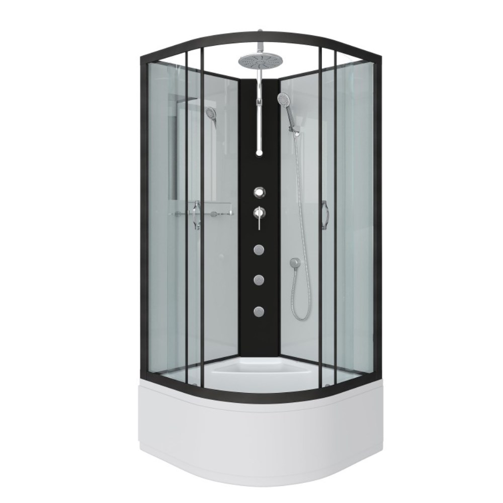 Душевая кабина Niagara Classic 100х100 Черный / Прозрачное NG-6709-14BKTG Душевая кабина Niagara Classic 100х100 Черный / Прозрачное NG-6709-14BKTG