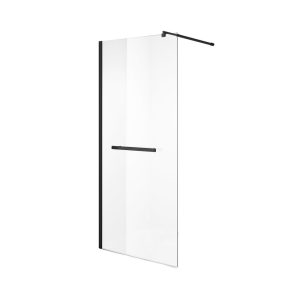 Душевая перегородка Niagara Nova 120 Черный / Прозрачное NG-681-12BLACK