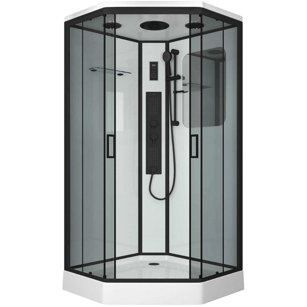 Душевая кабина Niagara Premium 90х90 Черный / Тонированное NG-6901-01GDBLACK Душевая кабина Niagara Premium 90х90 Черный / Тонированное NG-6901-01GDBLACK