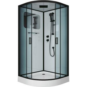 Душевая кабина Niagara Premium 100х100 Черный / Тонированное NG-6902-01BLACK Душевая кабина Niagara Premium 100х100 Черный / Тонированное NG-6902-01BLACK