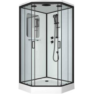 Душевая кабина Niagara Premium 100х100 Черный / Тонированное NG-6902-01DBLACK Душевая кабина Niagara Premium 100х100 Черный / Тонированное NG-6902-01DBLACK