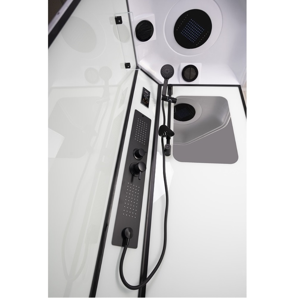 Душевая кабина Niagara Premium 100х100 Черный / Тонированное NG-6902-01GDBLACK Душевая кабина Niagara Premium 100х100 Черный / Тонированное NG-6902-01GDBLACK — изображение 2