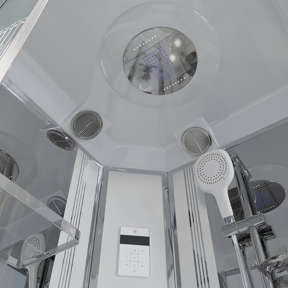 Душевая кабина Niagara Ultra 120х120 Хром / Прозрачное NG-7012-01 Душевая кабина Niagara Ultra 120х120 Хром / Прозрачное NG-7012-01 — изображение 2