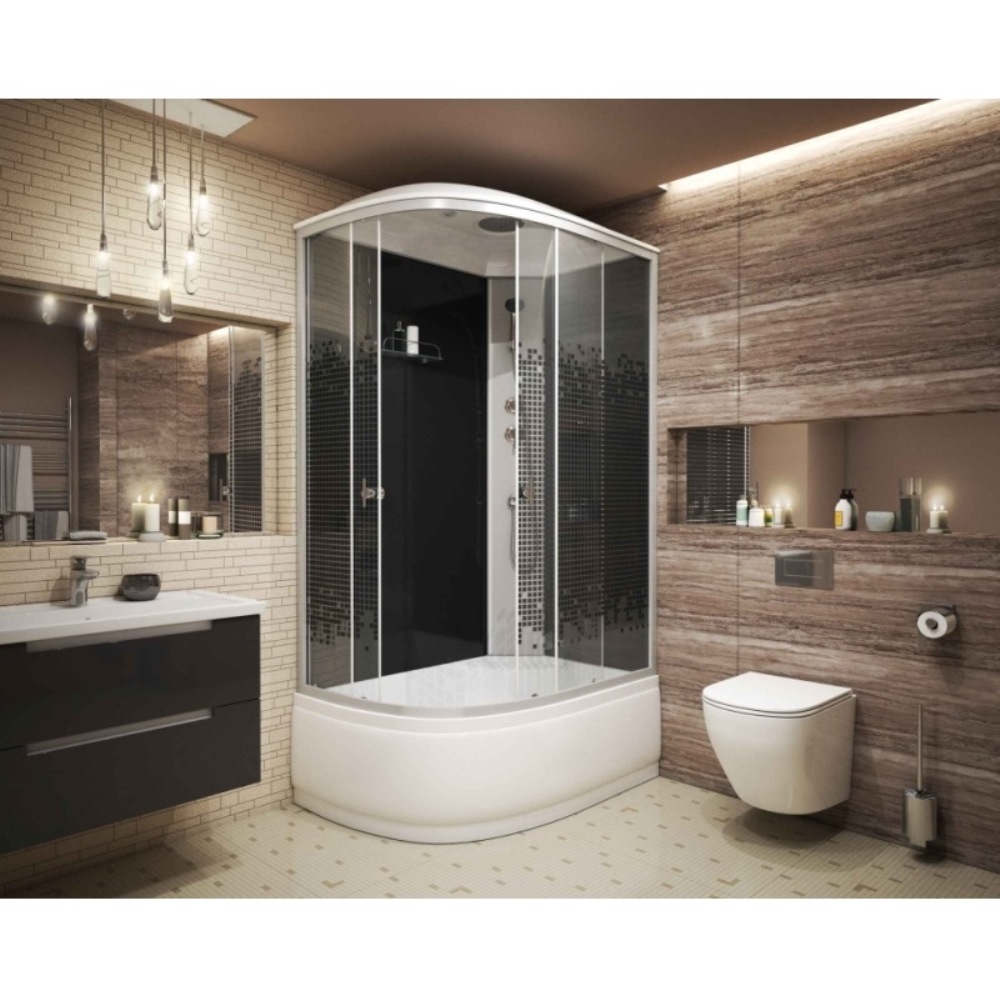 Душевая кабина Niagara Eco 120х80 правая Хром / С рисунком NG-7510-14R Душевая кабина Niagara Eco 120х80 правая Хром / С рисунком NG-7510-14R — изображение 2