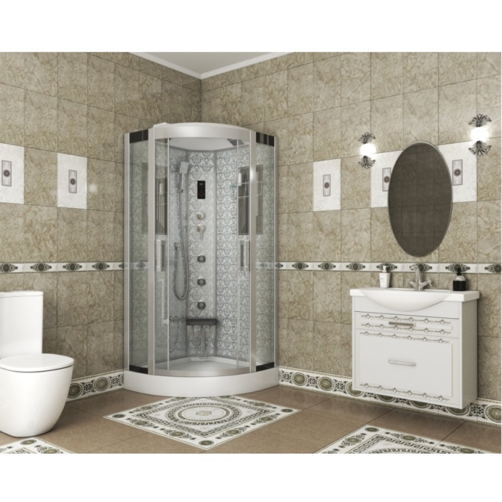 Душевая кабина Niagara Luxe 90х90 Хром / Прозрачное NG-7715W Душевая кабина Niagara Luxe 90х90 Хром / Прозрачное NG-7715W — изображение 2