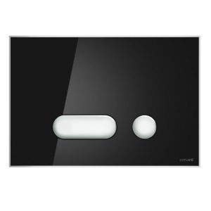 Клавиша смыва Cersanit Intera стекло Черный P-BU-INT/Blg/Gl