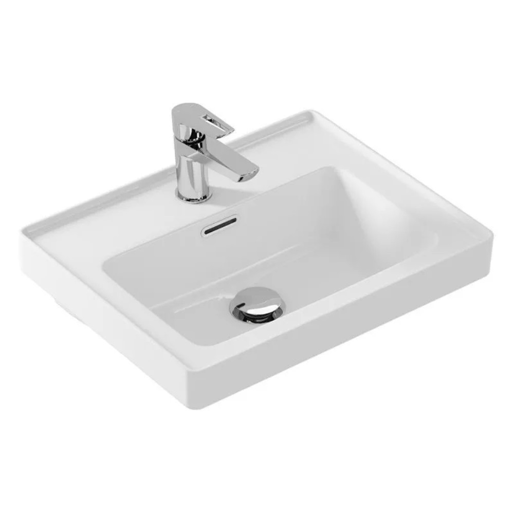 Раковина встраиваемая Cersanit Crea 50,5 Белый глянцевый P-UM-CRE50/1 Раковина встраиваемая Cersanit Crea 50,5 Белый глянцевый P-UM-CRE50/1