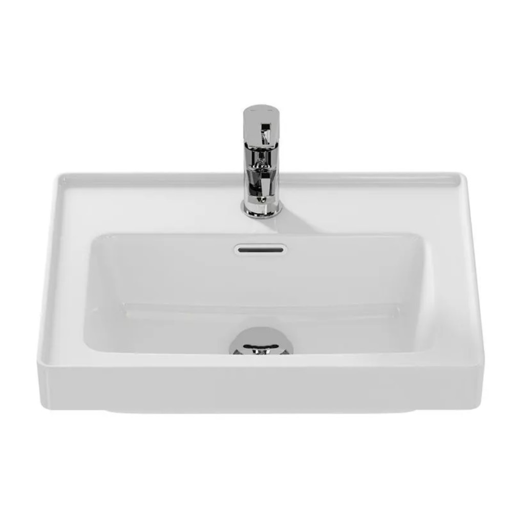 Раковина встраиваемая Cersanit Crea 50,5 Белый глянцевый P-UM-CRE50/1 Раковина встраиваемая Cersanit Crea 50,5 Белый глянцевый P-UM-CRE50/1 — изображение 2