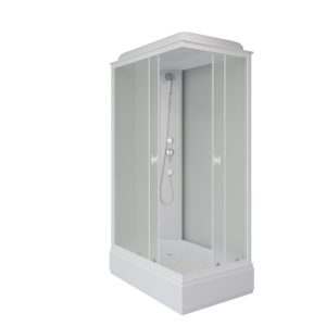 Душевая кабина Niagara Promo 100х80 Белый / Матовое