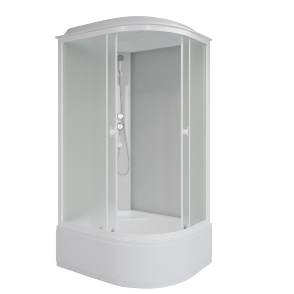 Душевая кабина Niagara Promo 100х80 левая Белый / Матовое Душевая кабина Niagara Promo 100х80 левая Белый / Матовое