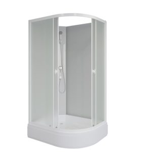 Душевая кабина Niagara Promo 110х80 левая Белый / Матовое