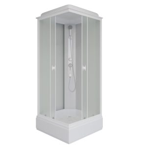 Душевая кабина Niagara Promo 80х80 Белый / Матовое